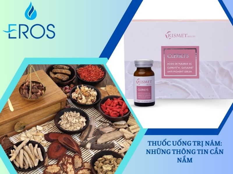 thuốc uống trị nám