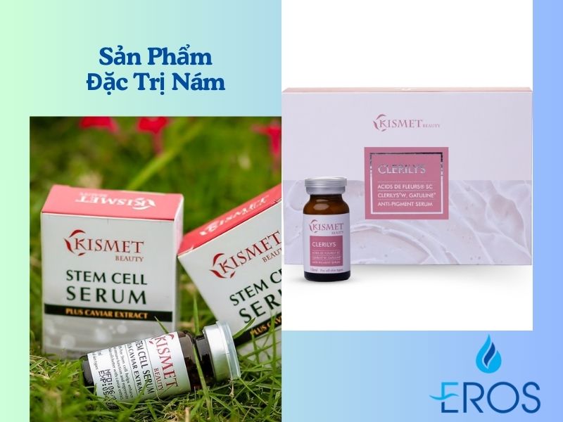 Sản phẩm trị nám tại Spa với nguồn gốc rõ ràng, chất lượng góp phần tăng hiệu quả khi điều trị